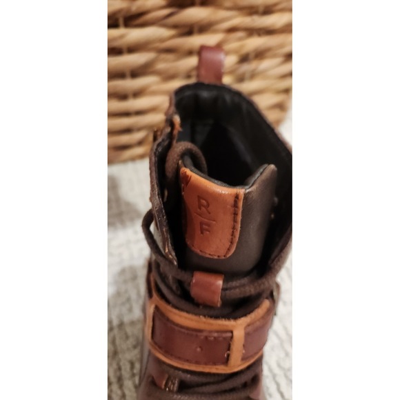 Reserved Footwear New York Men\'s Boots  Size 9.5 Brown Leather Manmade New main image 4
